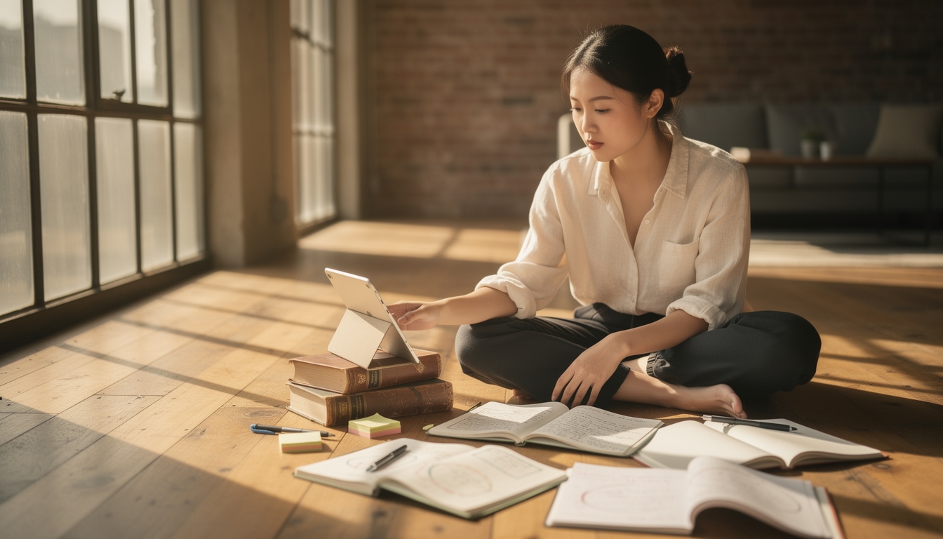 Sesión de aprendizaje moderno con recursos digitales